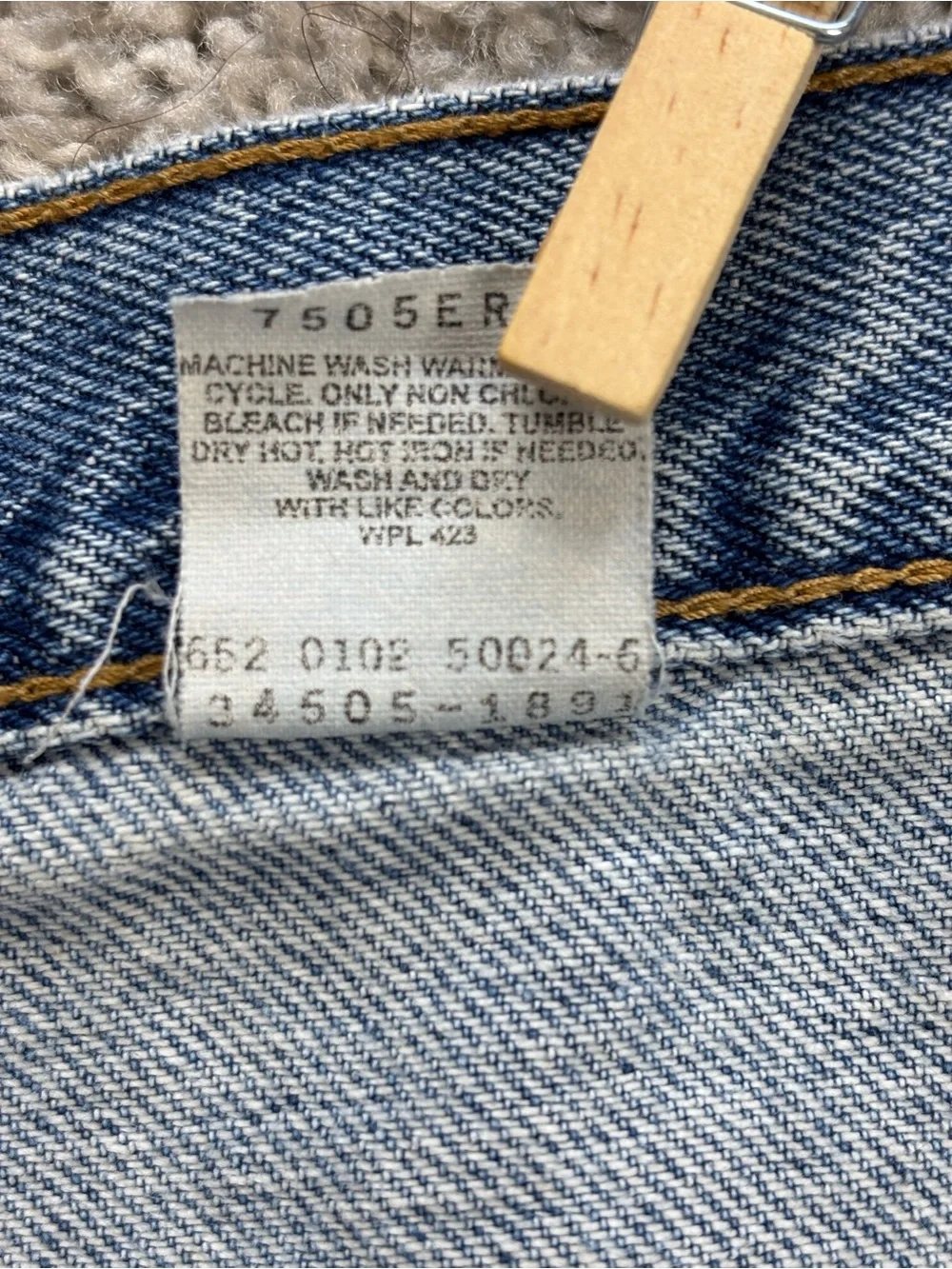 Vintage Levi's 505 Light Blue Frayed Denim Shorts